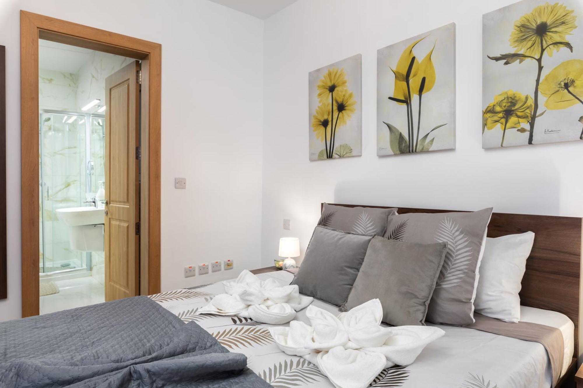 Modern 2Br Stylish Apartment With 2 Balconies - Close To St Julian'S & Sliema & Yacht Marina Pietà Exteriör bild